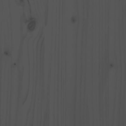 Coffee Table Grey Ø 40x60 cm Solid Wood Pine