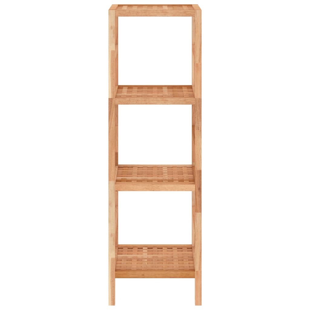 Bathroom Shelf 35.5x35.5x112.5 cm Solid Wood Walnut