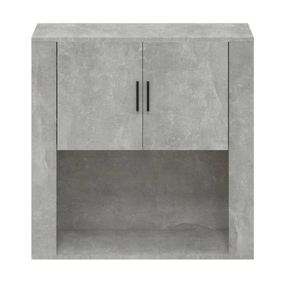 Wall Cabinet Concrete Grey 80x33x80 cm Engineered Wood