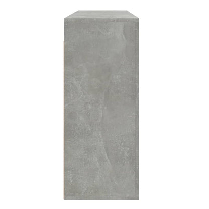 Wall Cabinet Concrete Grey 80x33x80 cm Engineered Wood