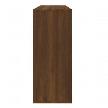 Wall Cabinet Brown Oak 80x33x80 cm Engineered Wood