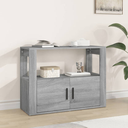 Sideboard Grey Sonoma 80x30x60 cm Engineered Wood