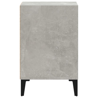 TV Cabinet Concrete Grey 100x35x55 cm Engineered Wood