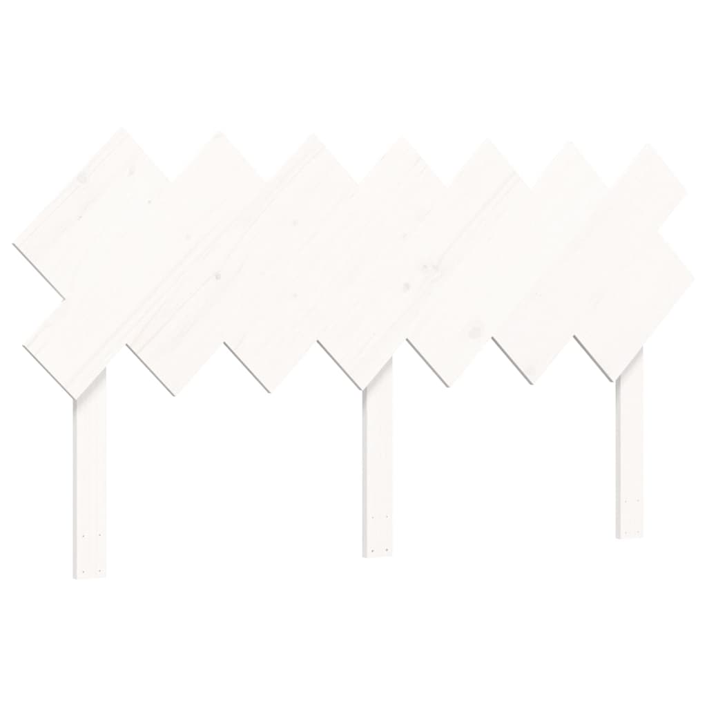 Bed Frame without Mattress White 140x200 cm Solid Wood