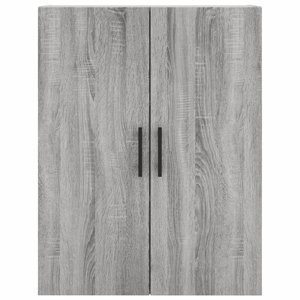 Highboard Grey Sonoma 69.5x34x180 cm Engineered Wood