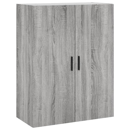 Highboard Grey Sonoma 69.5x34x180 cm Engineered Wood