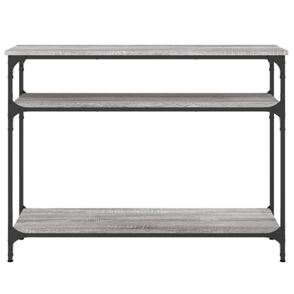 Console Table Grey Sonoma 100x29x75 cm Engineered Wood