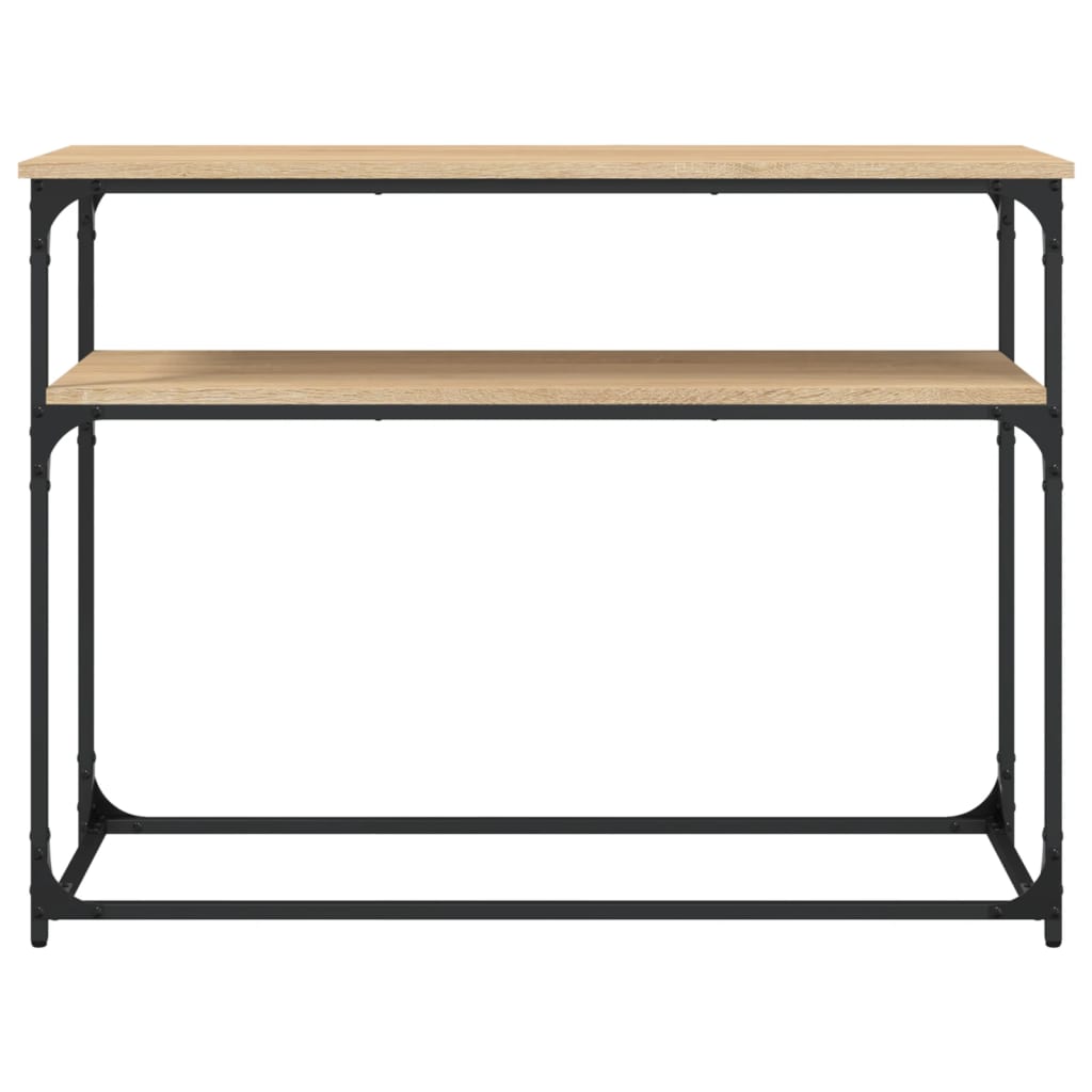 Console Table Sonoma Oak 100x35.5x75 cm Engineered Wood