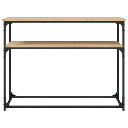 Console Table Sonoma Oak 100x35.5x75 cm Engineered Wood