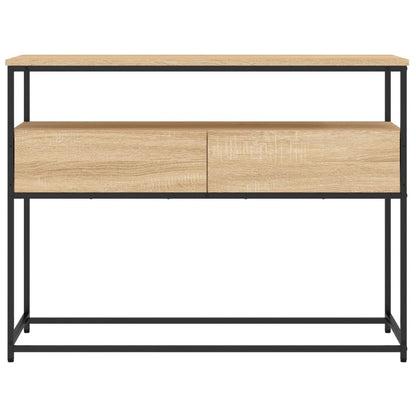 Console Table Sonoma Oak 100x40x75 cm Engineered Wood