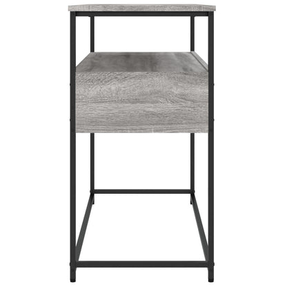 Console Table Grey Sonoma 100x40x75 cm Engineered Wood