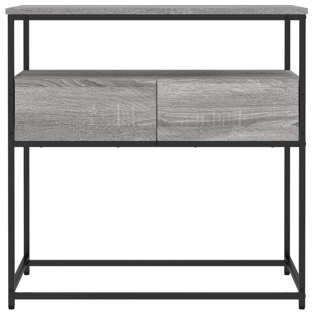 Console Table Grey Sonoma 75x40x75 cm Engineered Wood