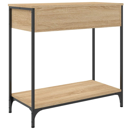 Console Table Sonoma Oak 75x34.5x75 cm Engineered Wood