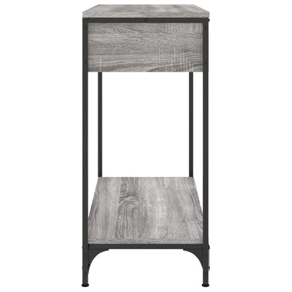 Console Table Grey Sonoma 75x34.5x75 cm Engineered Wood