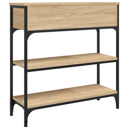 Console Table Sonoma Oak 72.5x25x75 cm Engineered Wood