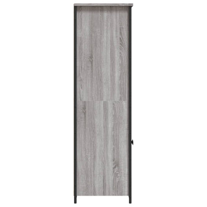 Highboard Grey Sonoma 62x36x121.5 cm Engineered Wood