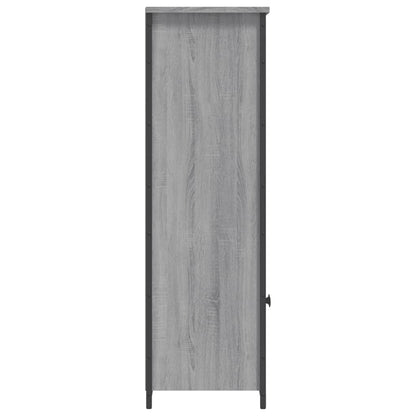 Highboard Grey Sonoma 62x32x103.5 cm Engineered Wood