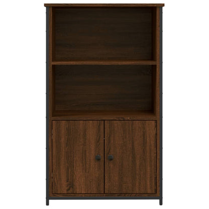 Highboard Brown Oak 62x32x103.5 cm Engineered Wood