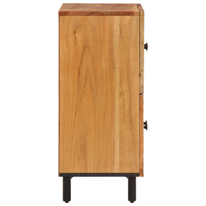 Side Cabinet 60x33x75 cm Solid Wood Acacia