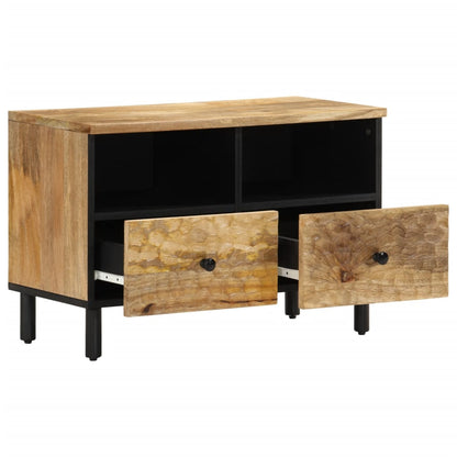 TV Cabinet 70x33x46 cm Solid Wood Mango