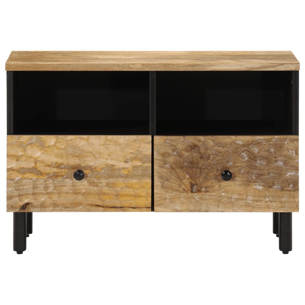 TV Cabinet 70x33x46 cm Solid Wood Mango