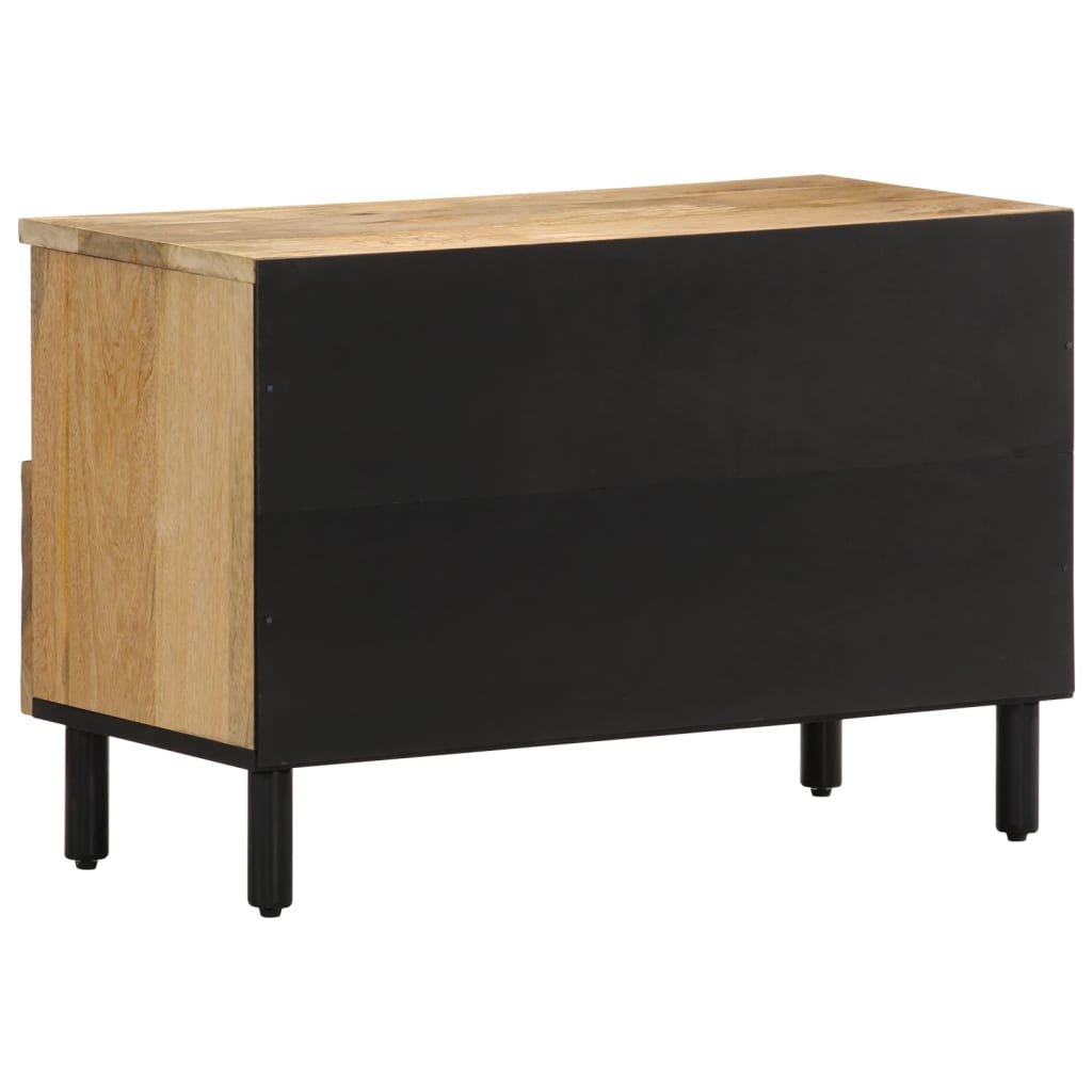 TV Cabinet 70x33x46 cm Solid Wood Mango