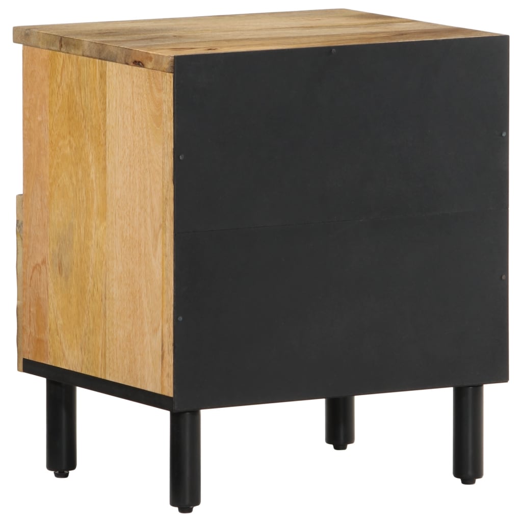 Bedside Cabinets 2 pcs 40x33x46 cm Solid Wood Mango