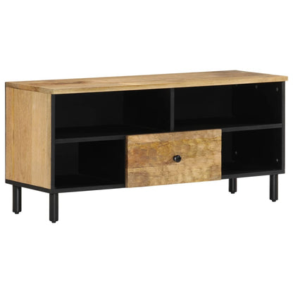 TV Cabinet 100x33x46 cm Solid Wood Mango