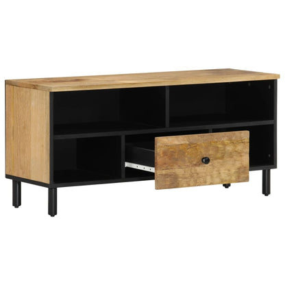 TV Cabinet 100x33x46 cm Solid Wood Mango