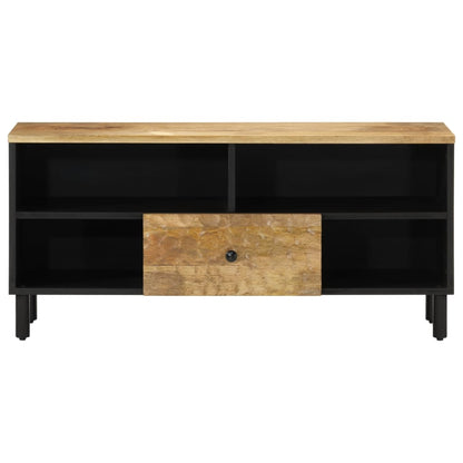 TV Cabinet 100x33x46 cm Solid Wood Mango