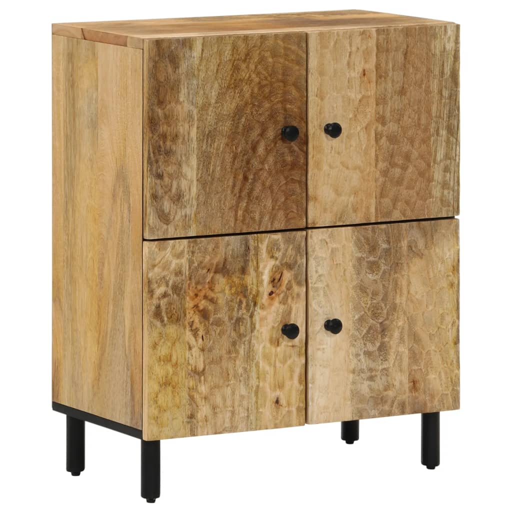 Side Cabinet 60x33x75 cm Solid Wood Mango