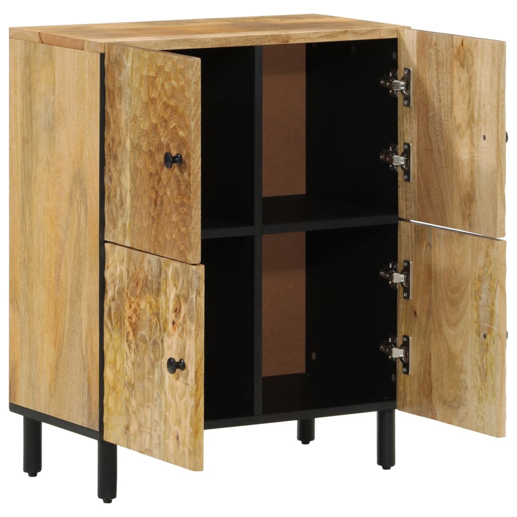 Side Cabinet 60x33x75 cm Solid Wood Mango