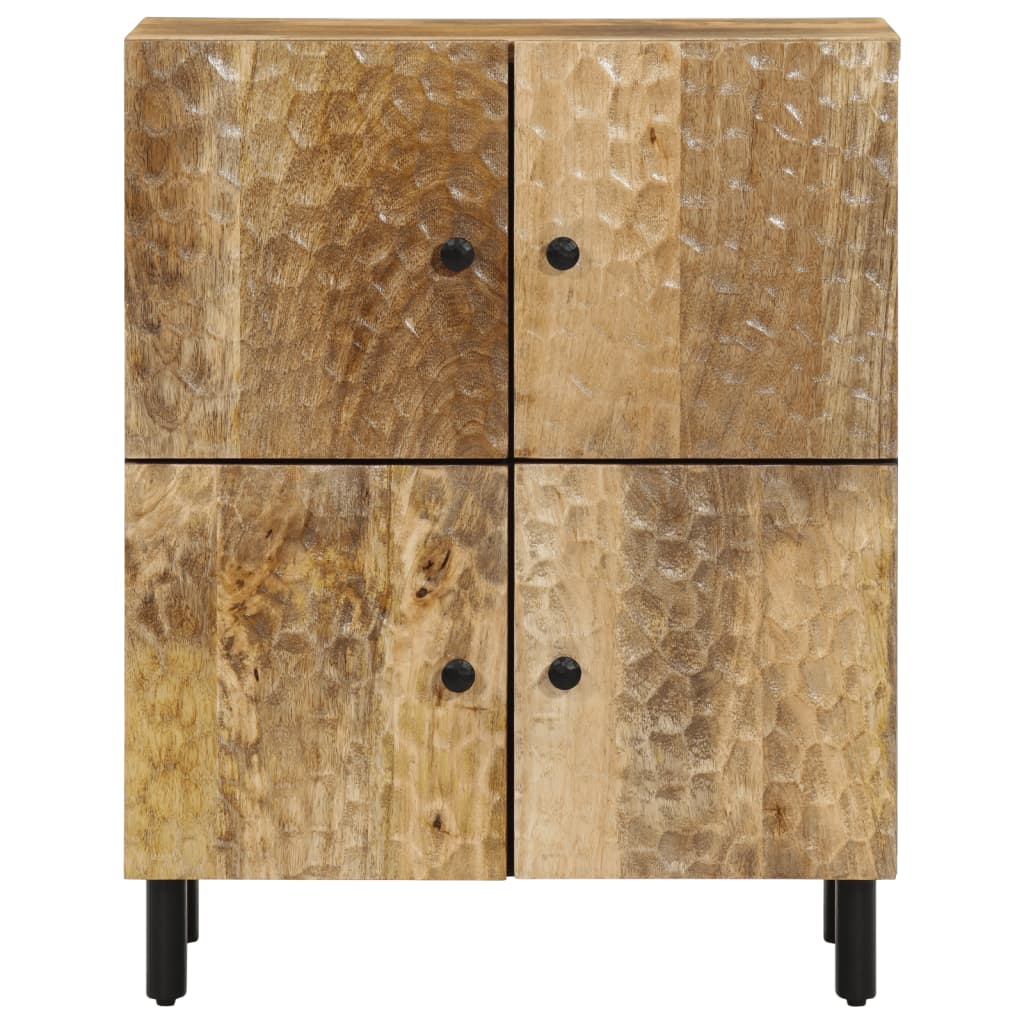 Side Cabinet 60x33x75 cm Solid Wood Mango