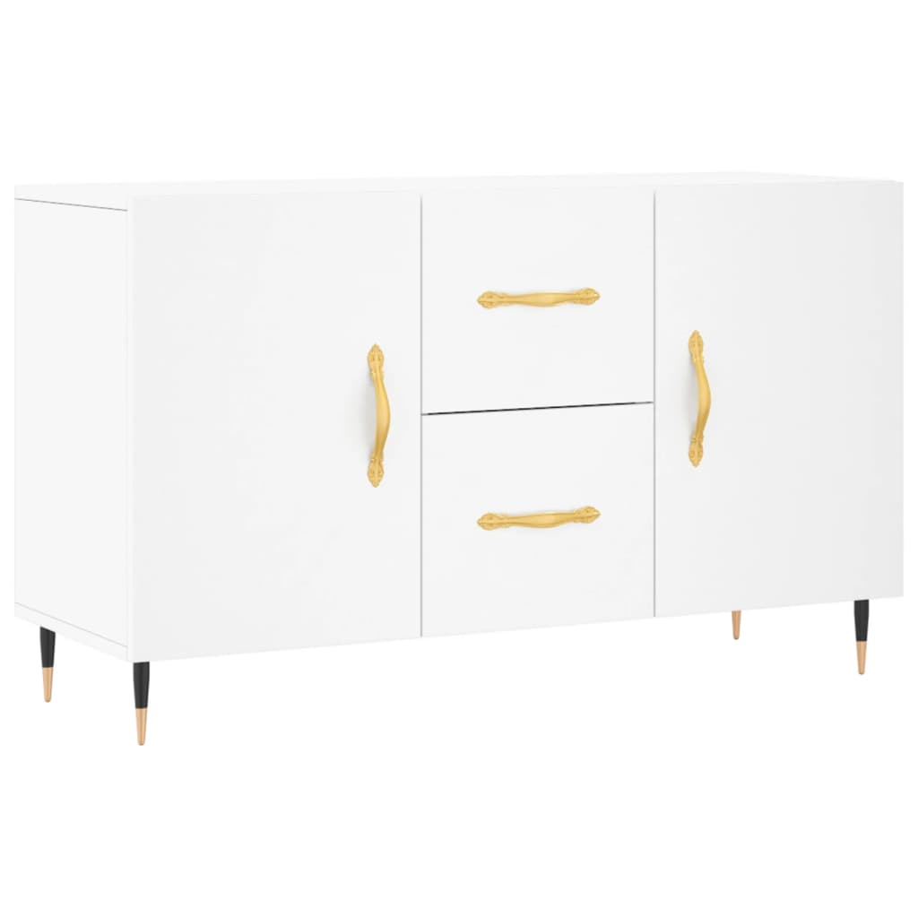 Sideboard White 100x36x60 cm Engineered Wood