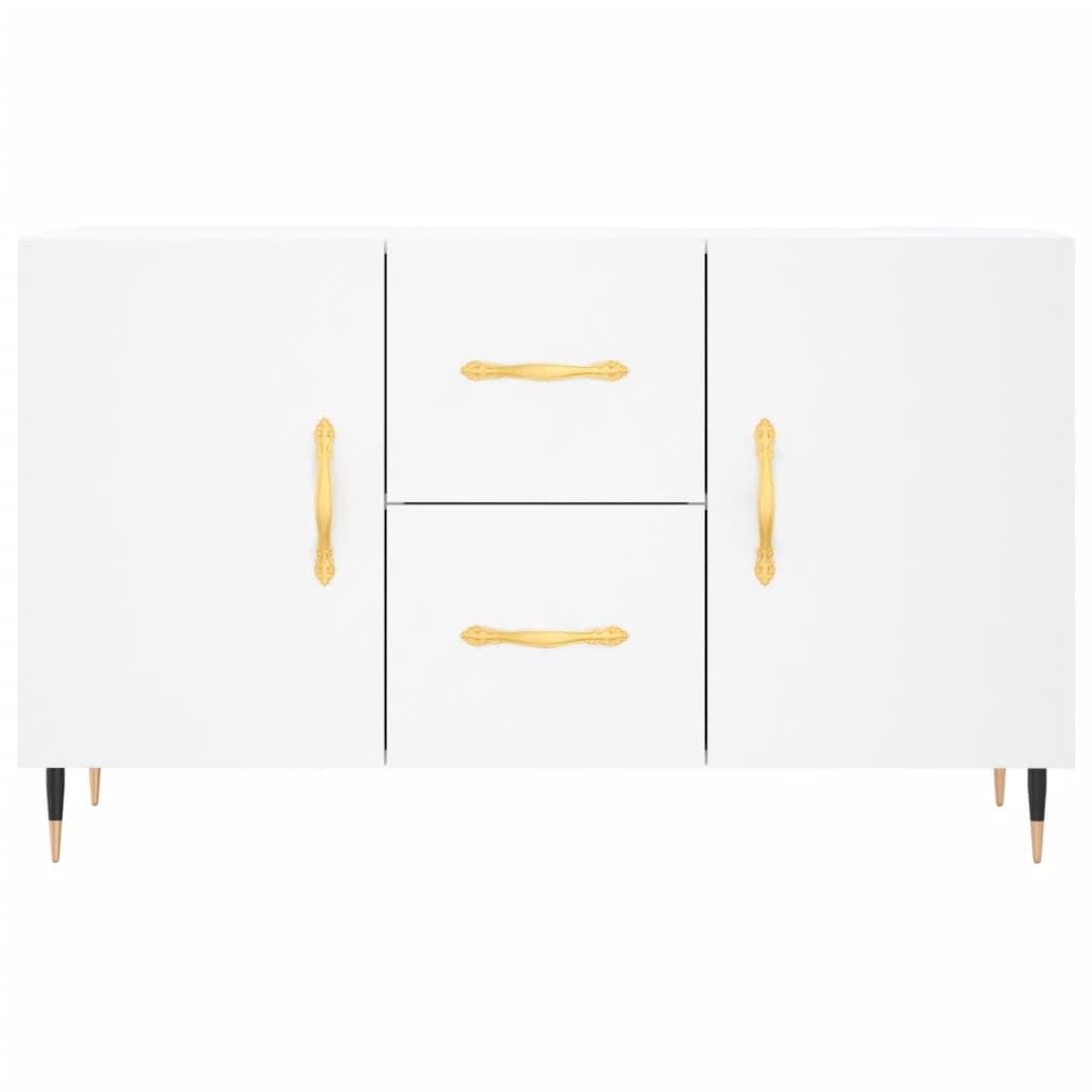 Sideboard White 100x36x60 cm Engineered Wood