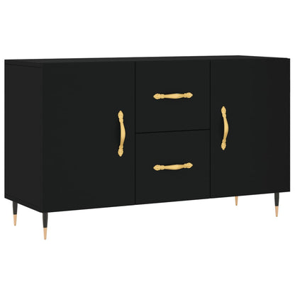 Sideboard Black 100x36x60 cm Engineered Wood