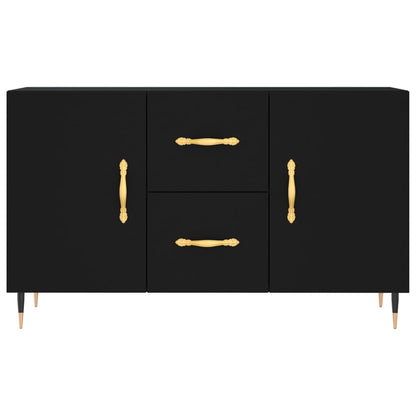 Sideboard Black 100x36x60 cm Engineered Wood