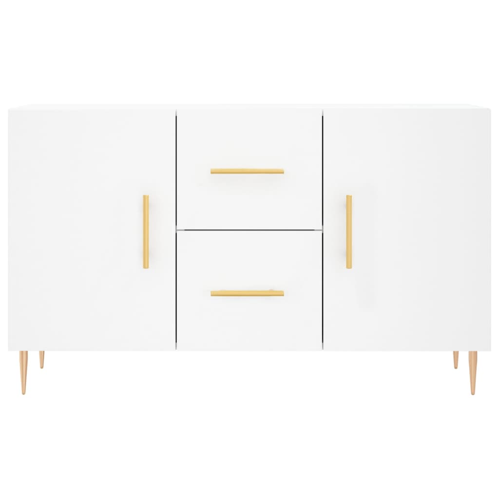 Sideboard White 100x36x60 cm Engineered Wood