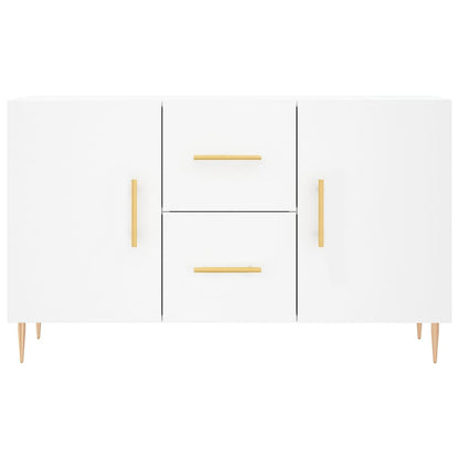 Sideboard White 100x36x60 cm Engineered Wood