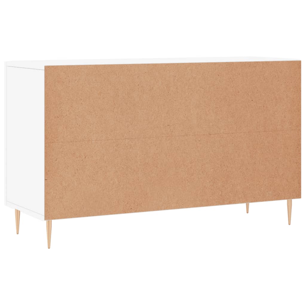 Sideboard White 100x36x60 cm Engineered Wood