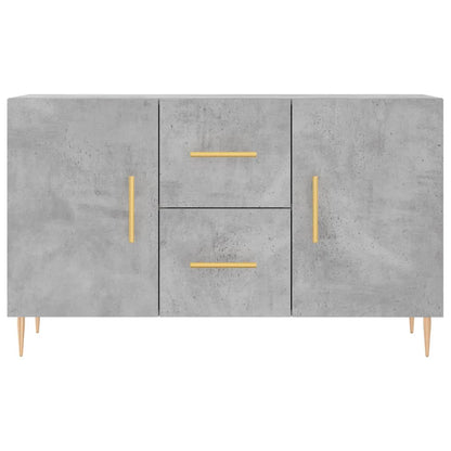 Sideboard Concrete Grey 100x36x60 cm Engineered Wood