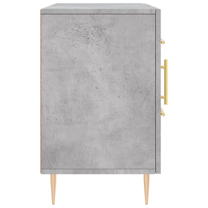 Sideboard Concrete Grey 100x36x60 cm Engineered Wood