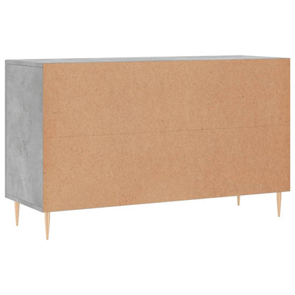 Sideboard Concrete Grey 100x36x60 cm Engineered Wood