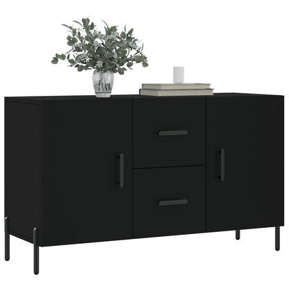 Sideboard Black 100x36x60 cm Engineered Wood