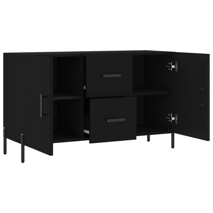 Sideboard Black 100x36x60 cm Engineered Wood