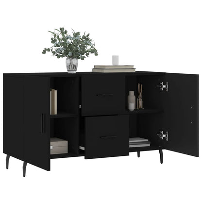 Sideboard Black 100x36x60 cm Engineered Wood