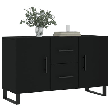 Sideboard Black 100x36x60 cm Engineered Wood