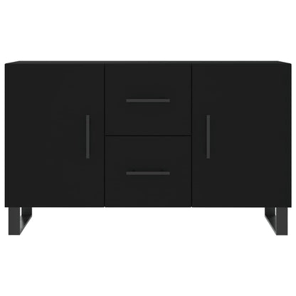 Sideboard Black 100x36x60 cm Engineered Wood