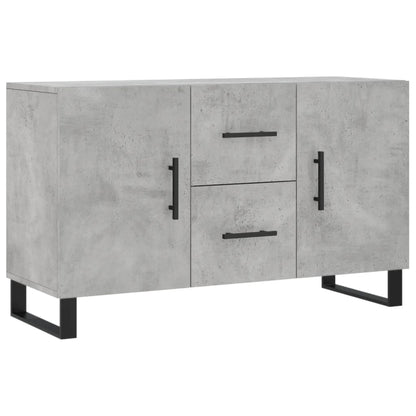 Sideboard Concrete Grey 100x36x60 cm Engineered Wood