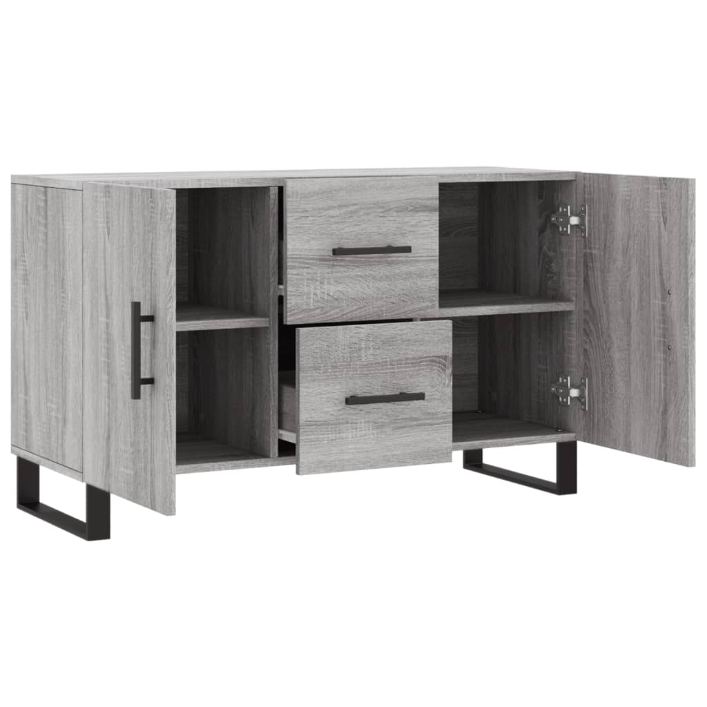 Sideboard Grey Sonoma 100x36x60 cm Engineered Wood